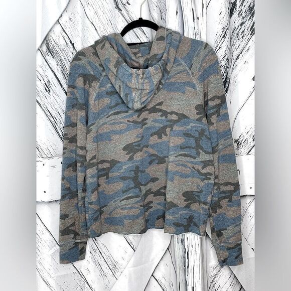 Sundry Hoodie Sweatshirt Pullover Camouflage M (8-10) - Picture 4 of 8